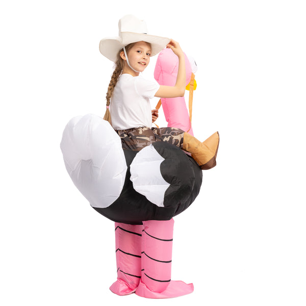 Inflatable Ride-On Ostritch Costume - Child