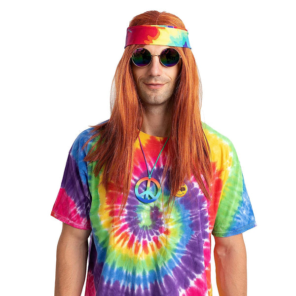 Hippie Wig Cosplay Accessaries - Adult