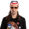 Men Mullet Wig Cosplay - Adult, 2 Pcs