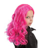 Girl Long Pink Curly Wig for Cosplay- Child