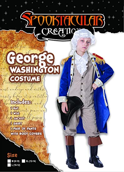George Washington Costume Set For Cosplay