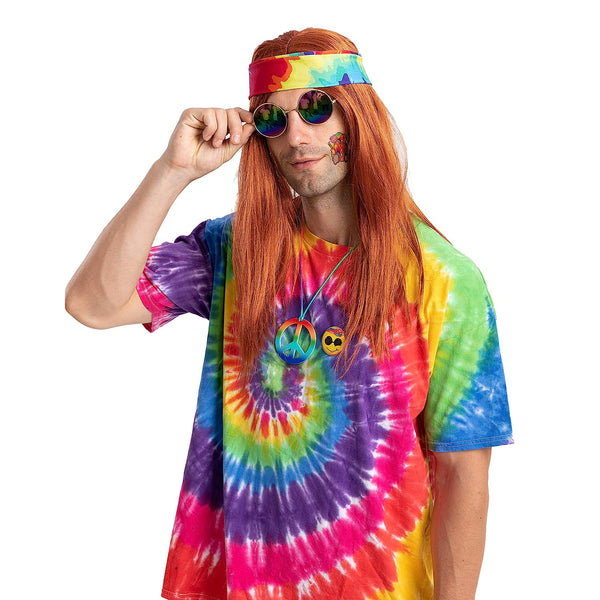 Hippie Wig Cosplay Accessaries - Adult