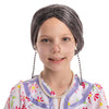 Straight Granny Wig Cosplay Kit Accessories