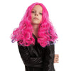 Girl Long Pink Curly Wig for Cosplay- Child