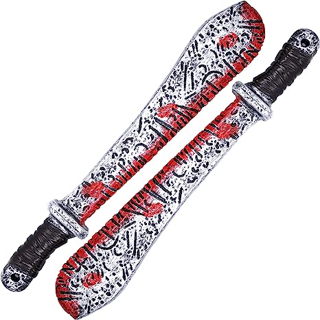 Bloody Machetes Cosplay Props, 2 Pack