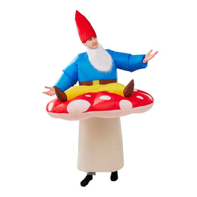 Ride-on Mushrooms And Dwarves Inflatable Costume