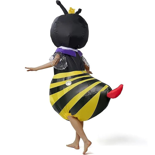 Adult Inflatable Costume Full Body Bee Air Blow-up Deluxe Halloween Costume