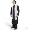 Adult Men's Black Priest Father Robe Stole, Priest Costume