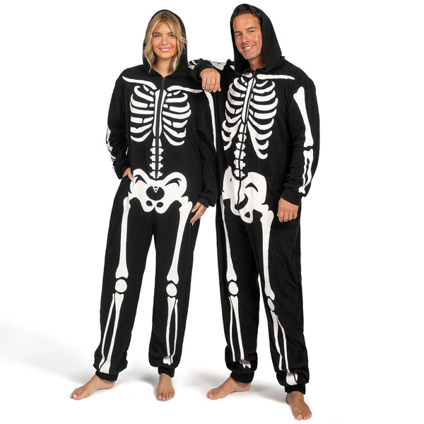 Adult Skeleton Costumes for Women Skeleton jumpsuit Pajama