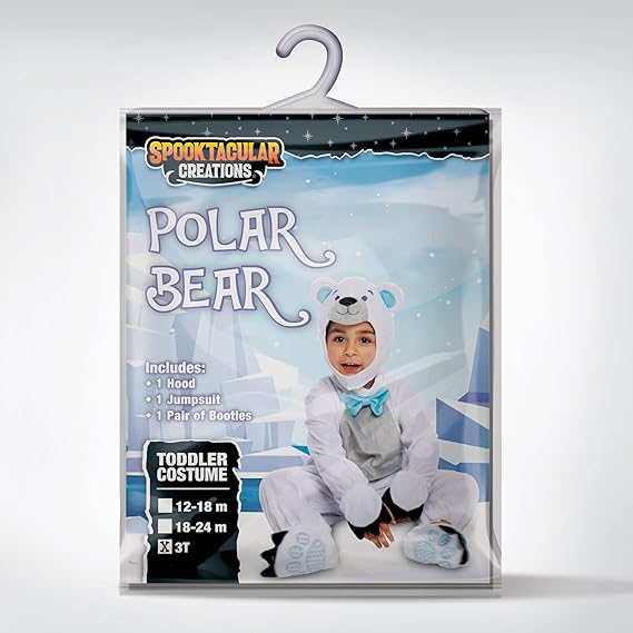 Baby Unisex Polar Bear Costume - Child