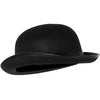Black  Hat for Adults, Derby, Clown Bowler, Victorian Accessory