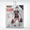 Black and Red Dreadful Cheerleader Zombie Fearleader Costume for Girls