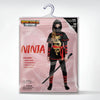 Black and Red Ultimate Ninja Dragon Costume Set for kids