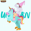 Inflatable Costume Unicorn Riding  Deluxe Halloween Costume Adult