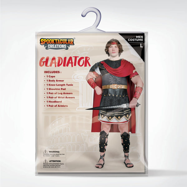 Brave Men Roman Gladiator Costume Set