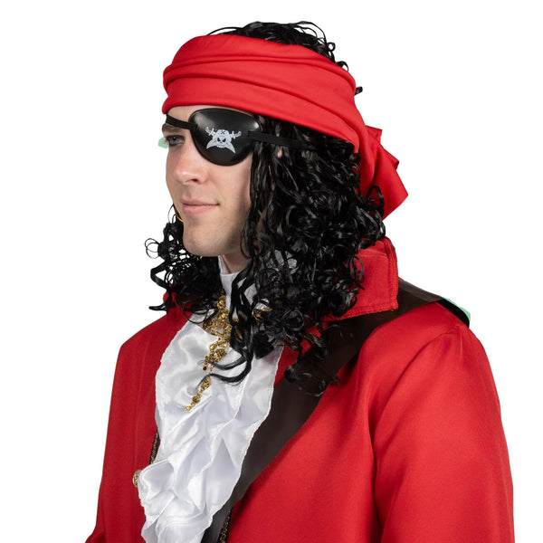 Captain Pirate Costume Accessories Set for Halloween Party