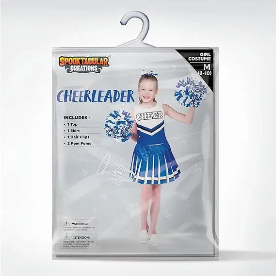 Cheerleader Costume for Girls, Cute Cheerleading Outfit