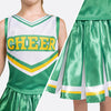 Cheerleader Costume for Girls, Cute Cheerleading Outfit, Cheer Uniform
