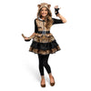Cheetah Costume for Girls, Plush Leopard Costume for Halloween Party