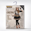 Cheetah Costume for Girls, Plush Leopard Costume for Halloween Party