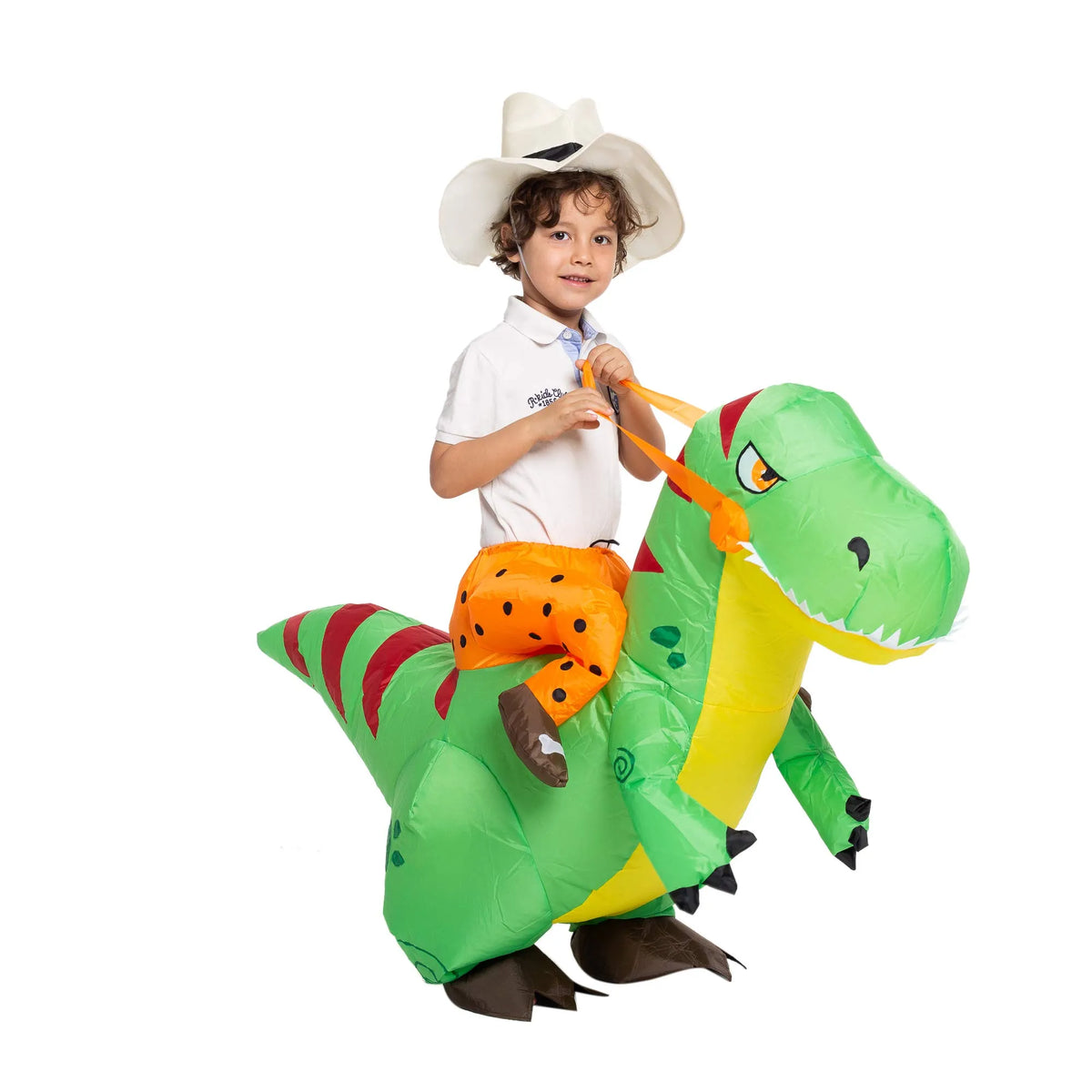 Inflatable Ride-On Dinosaur Costume | Spooktacular Creations