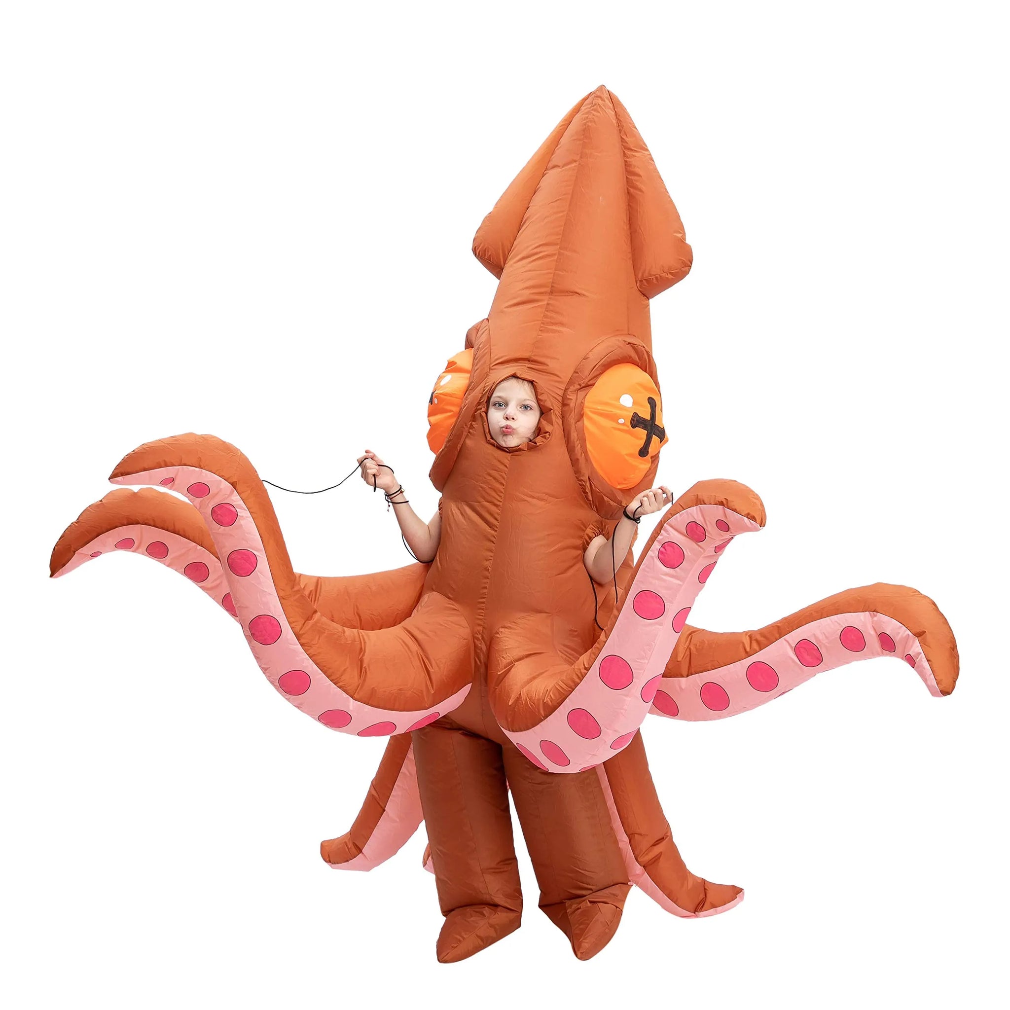 Inflatable Costume Adult Octopus Costume Women Octopus Halloween Blow Up  Costumes for Womens Cartoon Cosplay Party