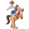 Inflatable Ride-On Cowboy Costume - Child