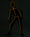 Child Unisex LED Light Up Costume-Orange
