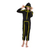 Child Unisex LED Light Up Stick Figure Costume-Yellow