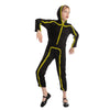 Child Unisex LED Light Up Stick Figure Costume-Yellow