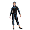 Child Unisex LED Light Up Stick Figure Costume-blue