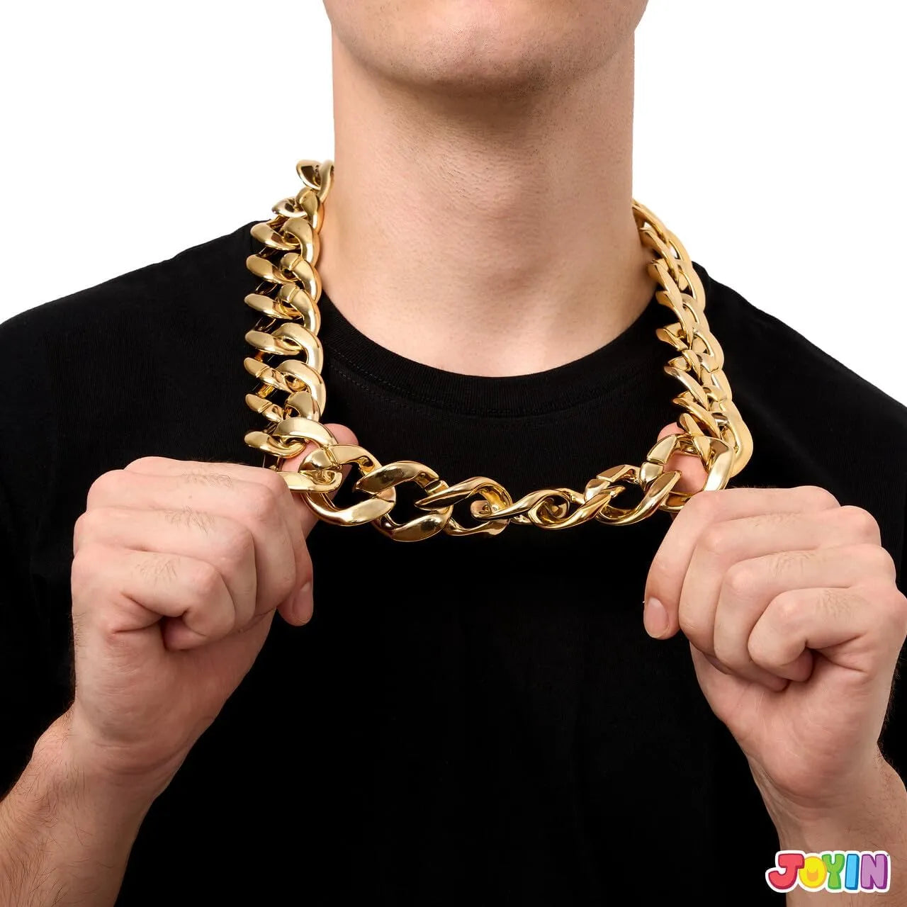 Big plastic 2025 gold chain