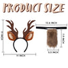 Deer Headband with Fawn Tail Accesories Set for Halloween Party