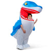 Deluxe Halloween Inflatable Shark Costume Adult Full Body