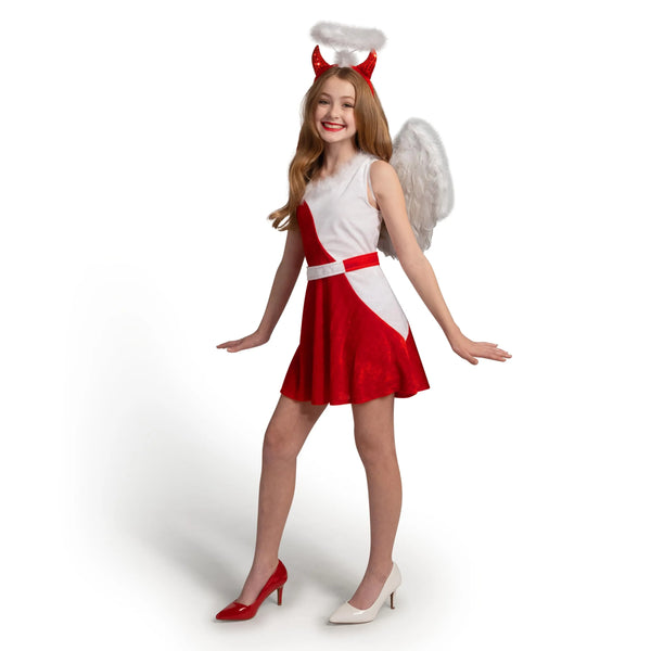 Devil Costume for Kids Angel and Devil Costume Halloween Role-Play