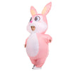 Full-body Pink Bunny Inflatable Costume