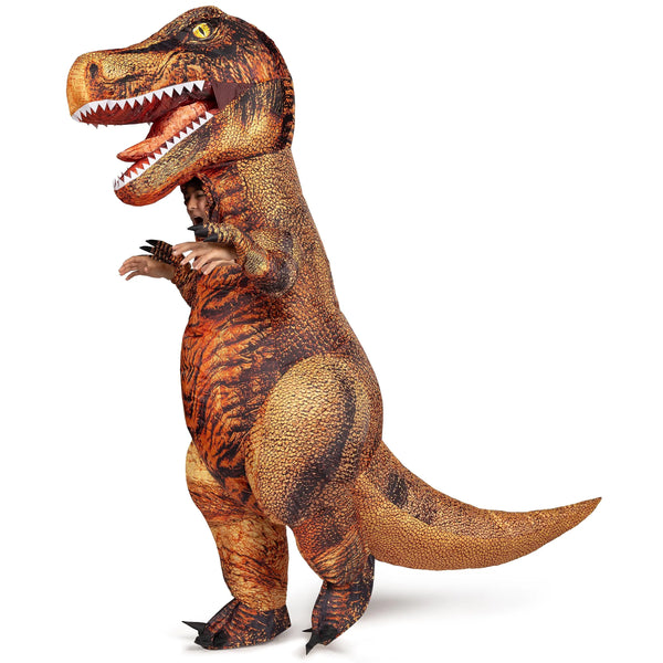Kids Inflatable Costume, Full Body Realistic T-rex Blow Up Costumes