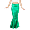 Spooktacular Creations-Adult Metallic Hologram Shiny Mermaid Skirt Costume Role Play