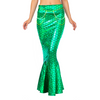 Spooktacular Creations-Adult Metallic Hologram Shiny Mermaid Skirt Costume Role Play