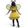 Girls Cute Awkward movement Bee Costume for Halloween Dress Up
