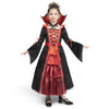 Girls Gothic Vampire Costume for Girls Halloween Dress Up