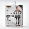 Girls Skeleton Costume, Ghostly Skeleton Tutu Dress for Girls