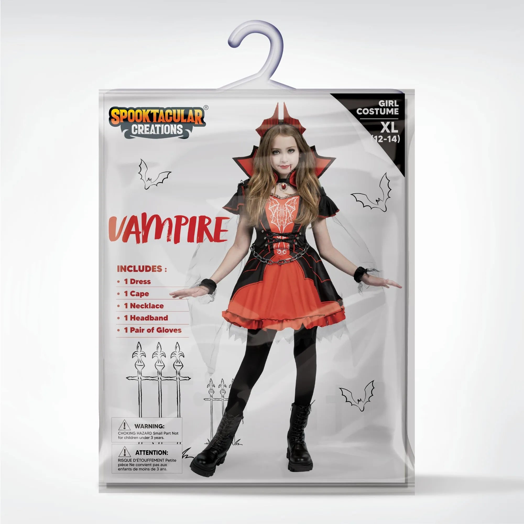 cute vampire dress Joyfy Vampire Costume for Girls, Halloween Gothic Victorian Vampiress Queen Costume for Kids Party Dress Up Cosplay