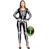 Glow in The Dark Skeleton Bodysuit Costumes - Adult