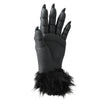 Grey Hairy Werewolf Gloves Costume Accessories for Kids and Adults