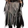 Grim Reaper Costume with Gloves and Tights Glow in the Dark