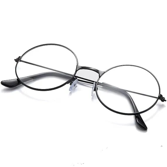 Halloween Wizard Glasses Old Men Round Wire Costume