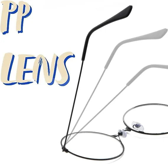 Halloween Wizard Glasses Old Men Round Wire Costume