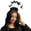 Halloween Black Bat Headband, Black Universal Bat Hair Hoop