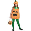 Halloween Child Girl Pumpkin Dress Costume with Hat